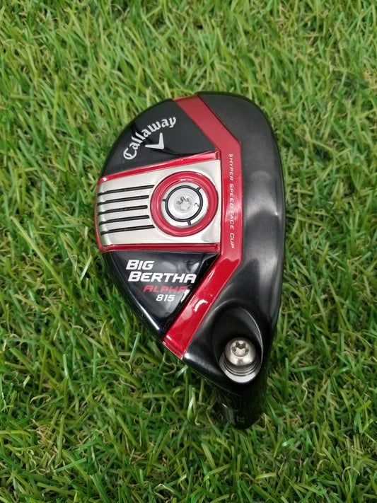 2023 CALLAWAY BIG BERTHA ALPHA 815 HYBRID 23* CLUBHEAD ONLY DEMO