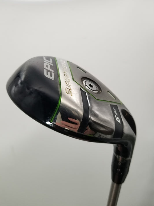 2022 CALLAWAY EPIC SUPER HYBRID 5 HYBRID 24* SENIOR STEELFIBER FC65 +HC FAIR