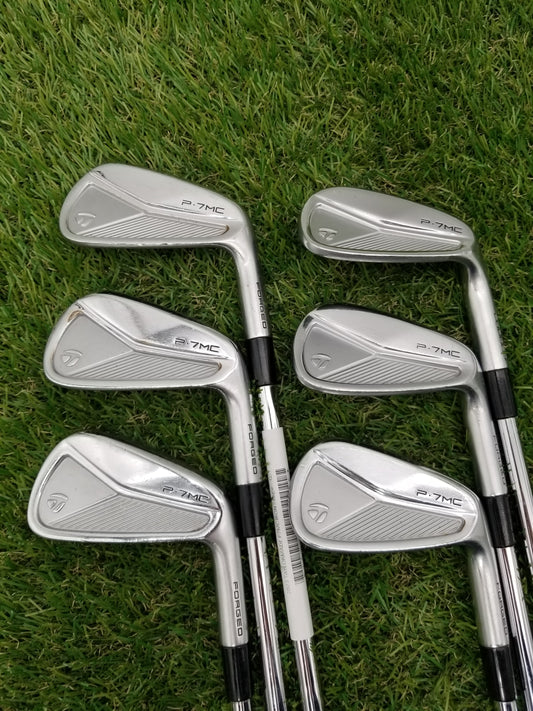 2023 TAYLORMADE P7MC IRON SET 5-PW EXTRA STIFF KBS $-TAPER 130 GOOD