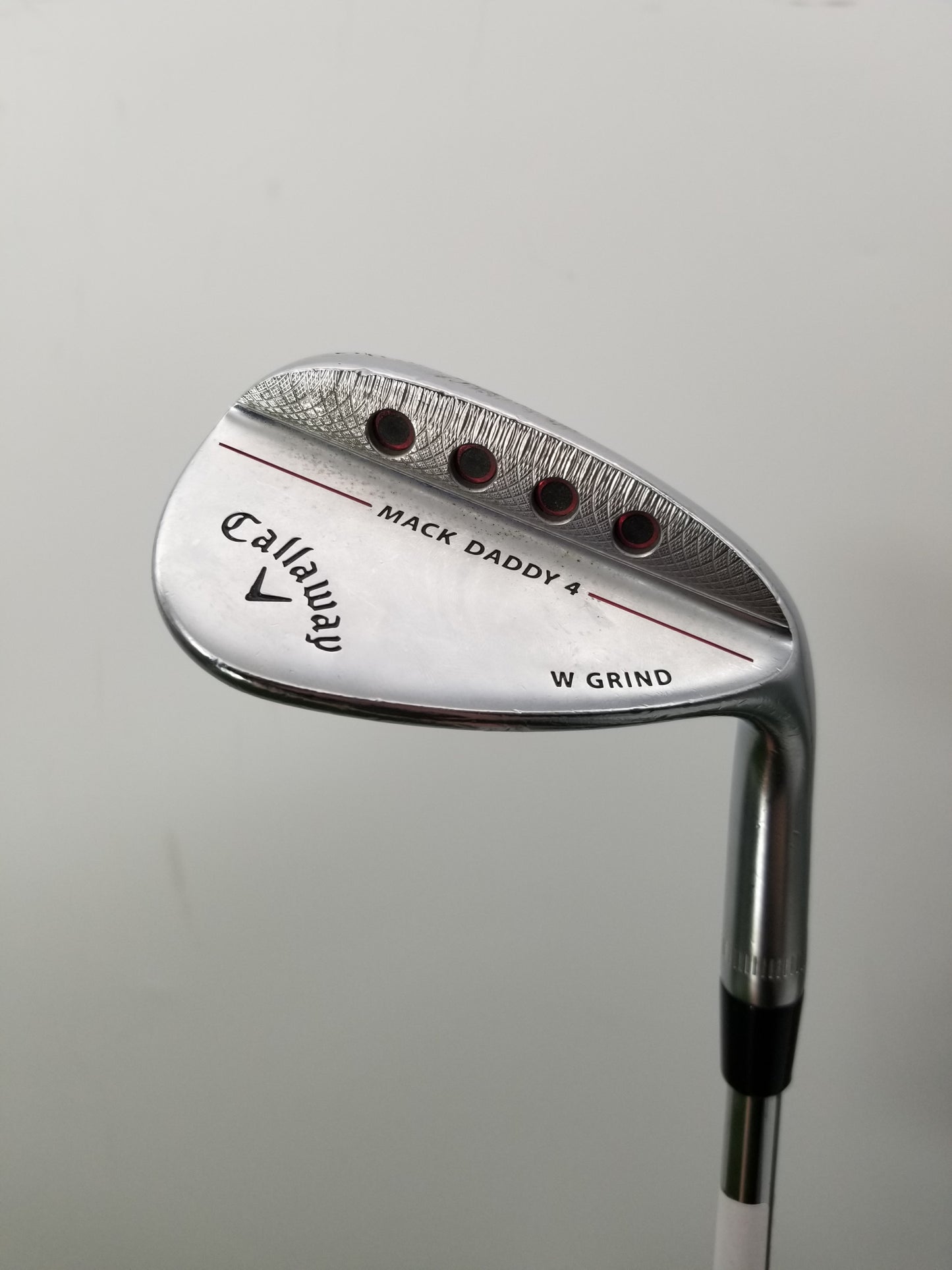 2018 CALLAWAY MACK DADDY 4 PLATINUM CHROME WEDGE 56*/12 STIFF DYNGOLD 35" FAIR