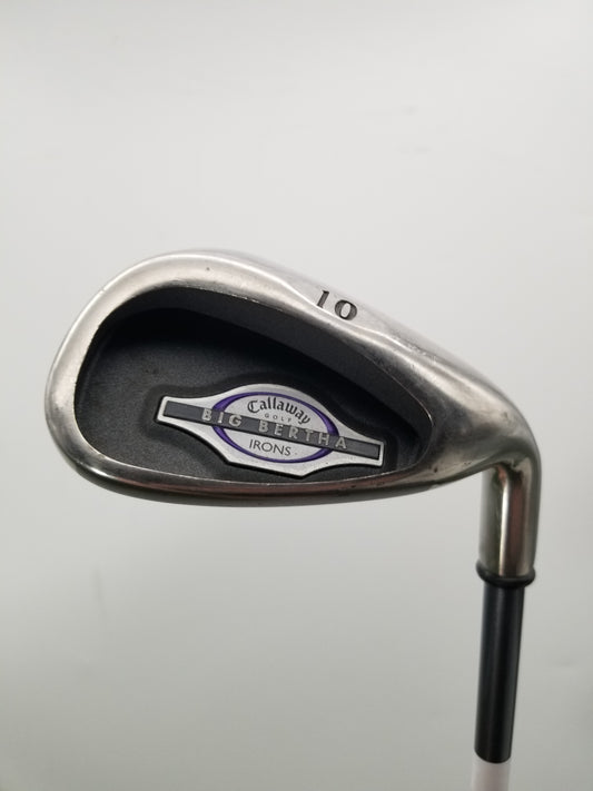 2002 CALLAWAY BIG BERTHA 10 IRON LADIES RCH 65I 34.5" GOOD