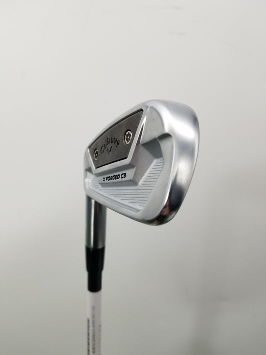LEFTY 2021 CALLAWAY X FORGED CB 7 IRON REGULAR MITSUBISHI MMT 85 36.5" VERYGOOD