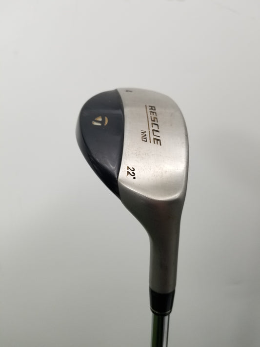 TAYLORMADE RESCUE FAIRWAY 4 HYBRID 22* REGULAR TM LIGHT METAL 95G +HC GOOD