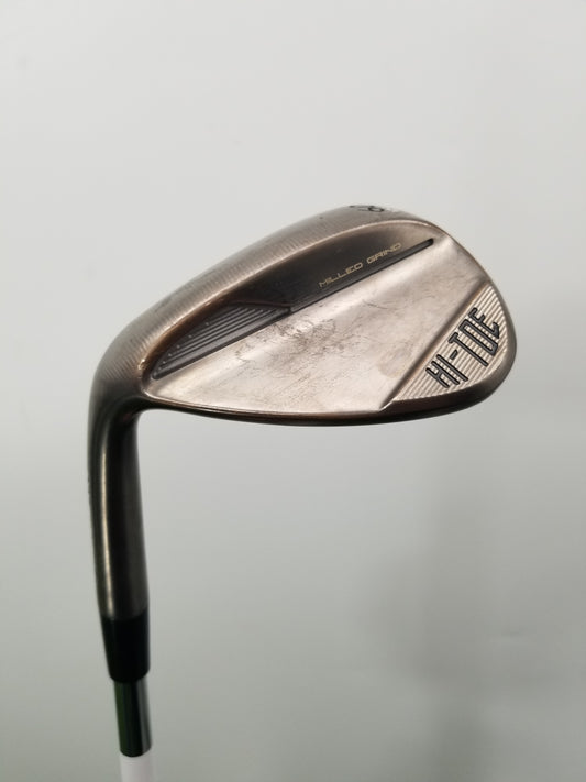 LEFTY 2024 TAYLORMADE MILLED GRIND HITOE 4 WEDGE 60*/ATS10 WEDGEFLX 34.5" GOOD