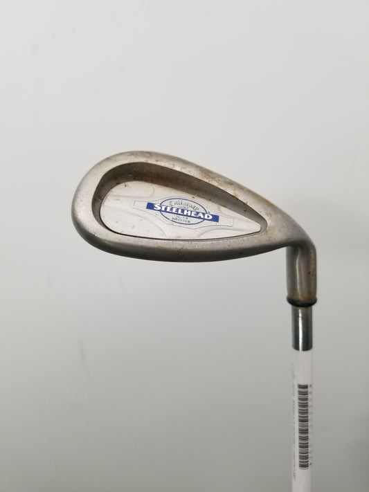 2000 CALLAWAY STEELHEAD X14 LOB WEDGE REGULAR STEEL SHAFT 35" POOR