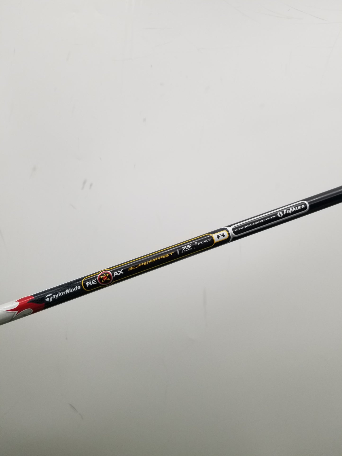TAYLORMADE REAX SUPERFAST FWY SHAFT REGULAR 75G .350 TIP 41.5" VERYGOOD