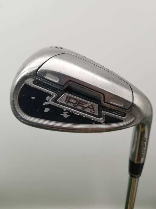 2008 ADAMS IDEA TECH A4 OS 8 IRON STIFF TRUE TEMPER GS75 GOLD SERIES 36.5" FAIR