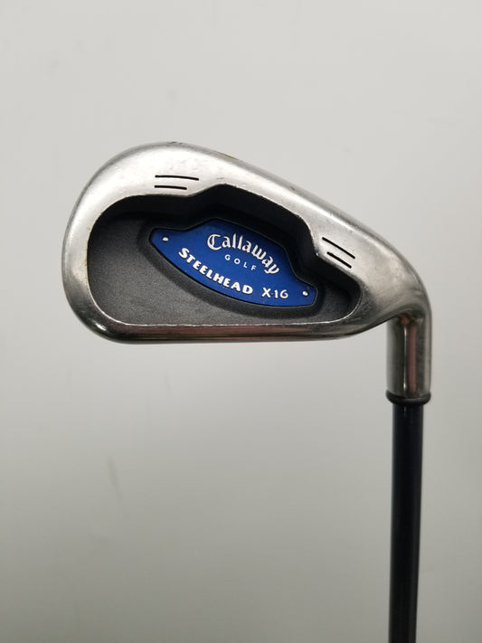 2003 CALLAWAY STEELHEAD X16 6 IRON LIGHT FLEX CALLWAY SYSTEM UL 55 37" GOOD