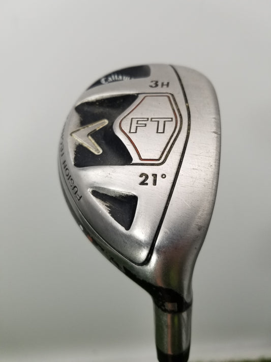 2008 CALLAWAY FT 3 HYBRID 21* REGULAR FUJIKURA M FIT ON FAIR