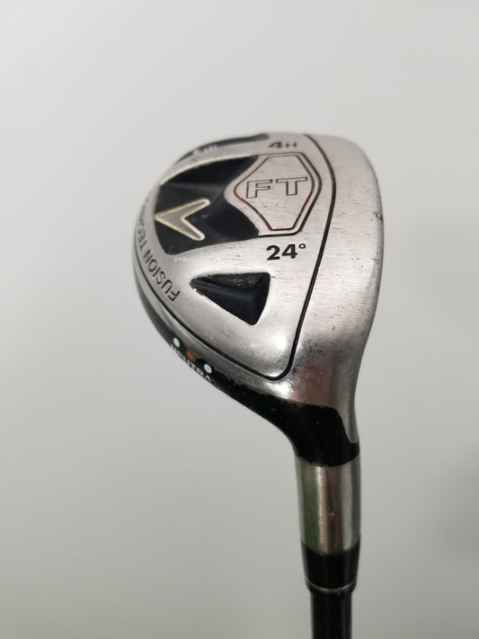 2008 CALLAWAY FT 4 HYBRID 24* REGULAR FUJIKURA M FIT ON FAIR