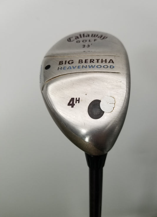 2007 CALLAWAY BIG BERTHA HEAVENWOOD 4 HYBRID 23* LADIES GEMS 55W +HC GOOD