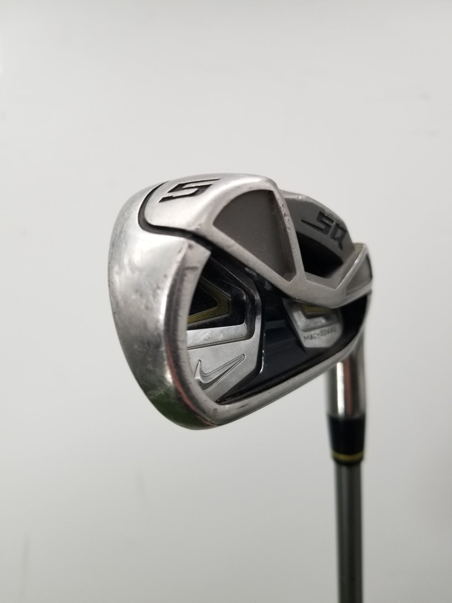 2010 NIKE SQ MACHSPEED 5 IRON REGULAR UST MAMIYA AXIVCORE 37.75" FAIR
