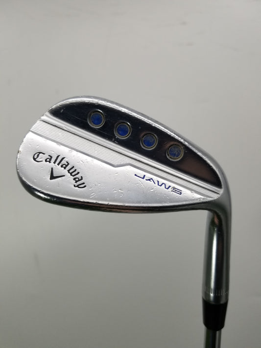 2019 CALLAWAY JAWS MD5 PLATINUM CHROME WEDGE 54*/10S REGULAR TT DG 115 35" GOOD