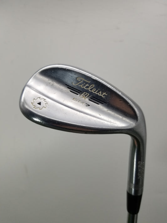 2018 TITLEIST VOKEY SM7 CHROME WEDGE 58/14K WEDGE FLEX VOKEY STOCK 34.5" FAIR
