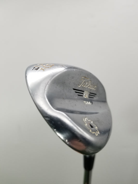2018 TITLEIST VOKEY SM7 CHROME WEDGE 58/14K WEDGE FLEX VOKEY STOCK 34.5" FAIR