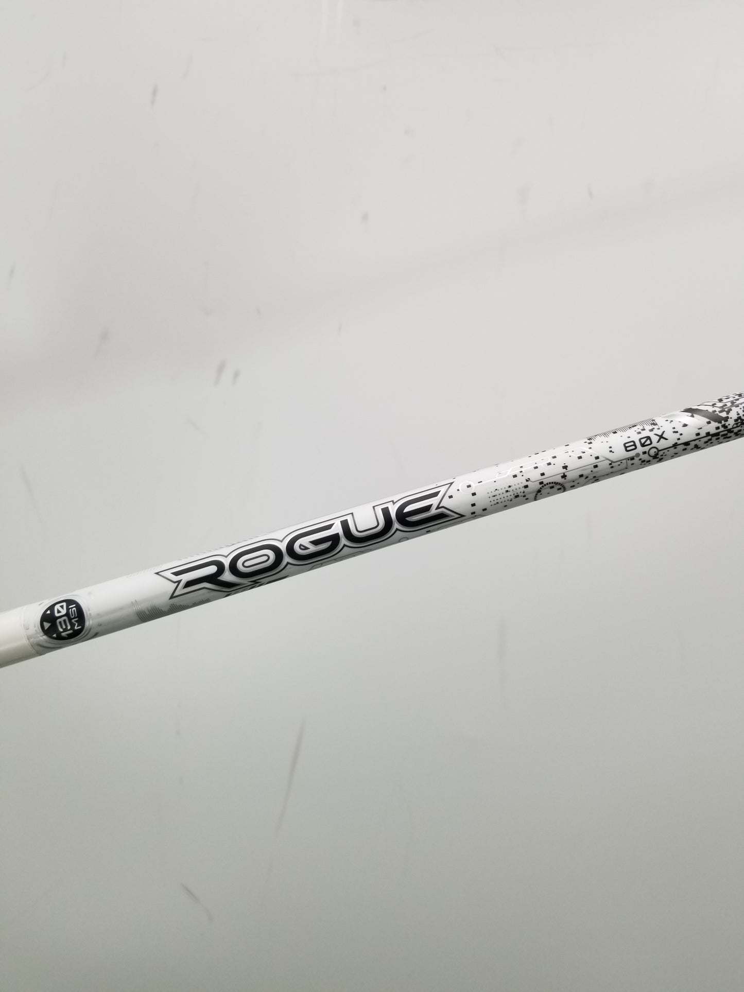 ALDILA ROGUE WHITE 80 130 MSI FWY SHAFT XSTIFF 75G PING G410/25/30 42" VERYGOOD