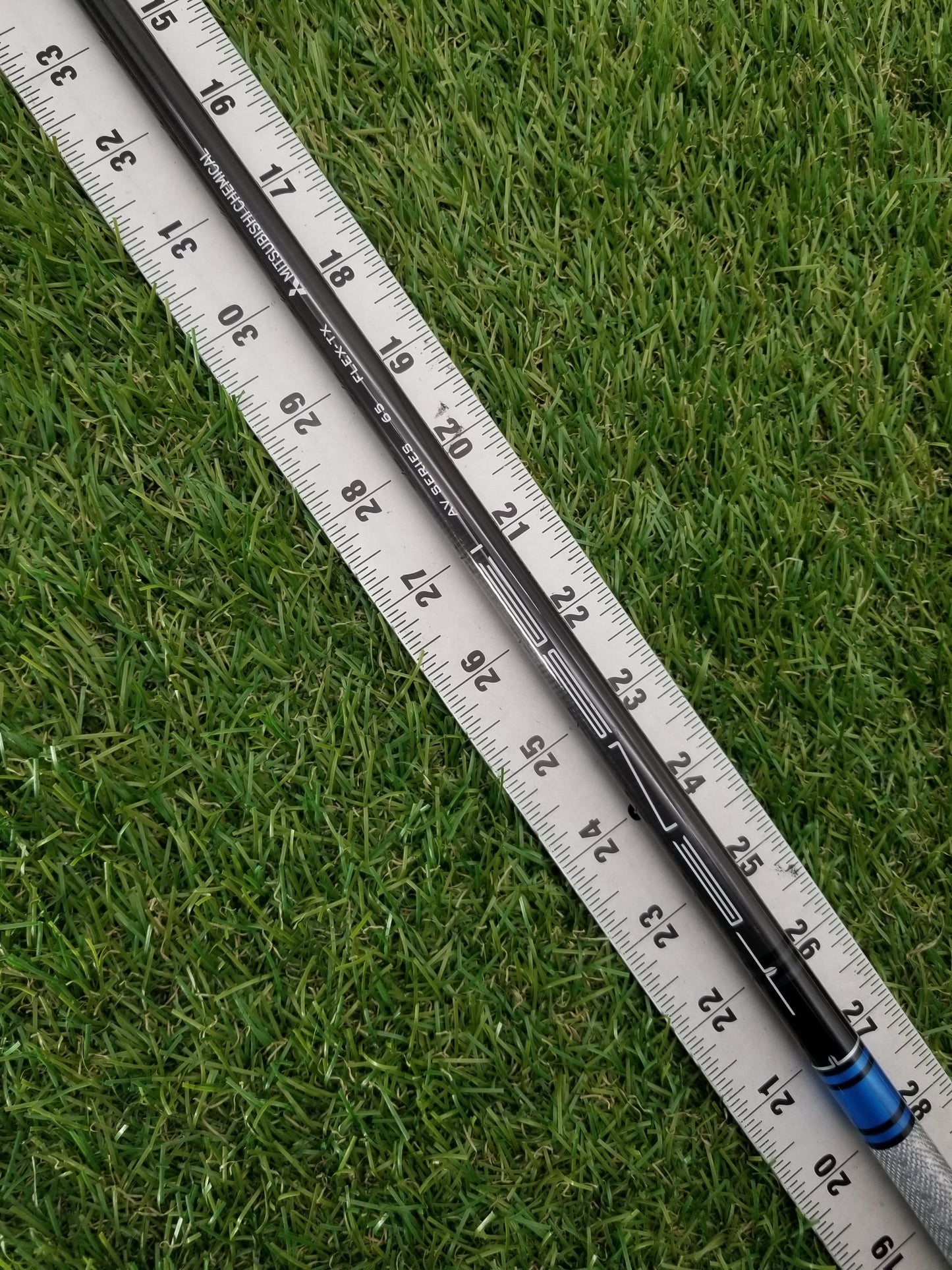 MITSUBISHI TENSEI AV RAW BLUE DRIVER SHAFT TXSTIFF 43.5" TITLEIST TIP VERYGOOD