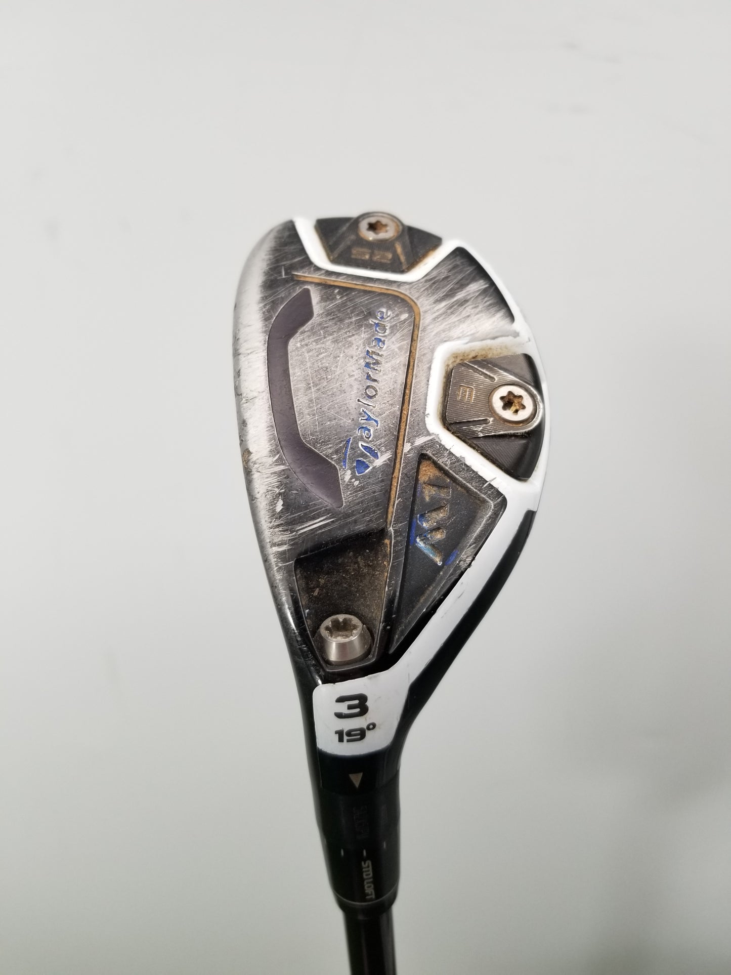 LEFTY 2016 TAYLORMADE M1 3 HYBRID 19* XSTIFF MITSU KURO KAGE 80 FAIR