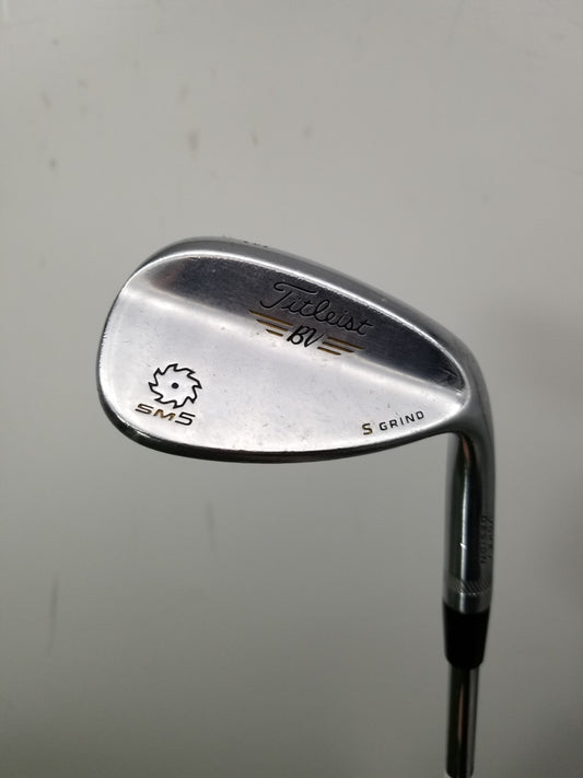 2014 TITLEIST VOKEY SM5 CHROME WEDGE 58*/07 REGULAR TRUE TEMPER XP 34.5" FAIR