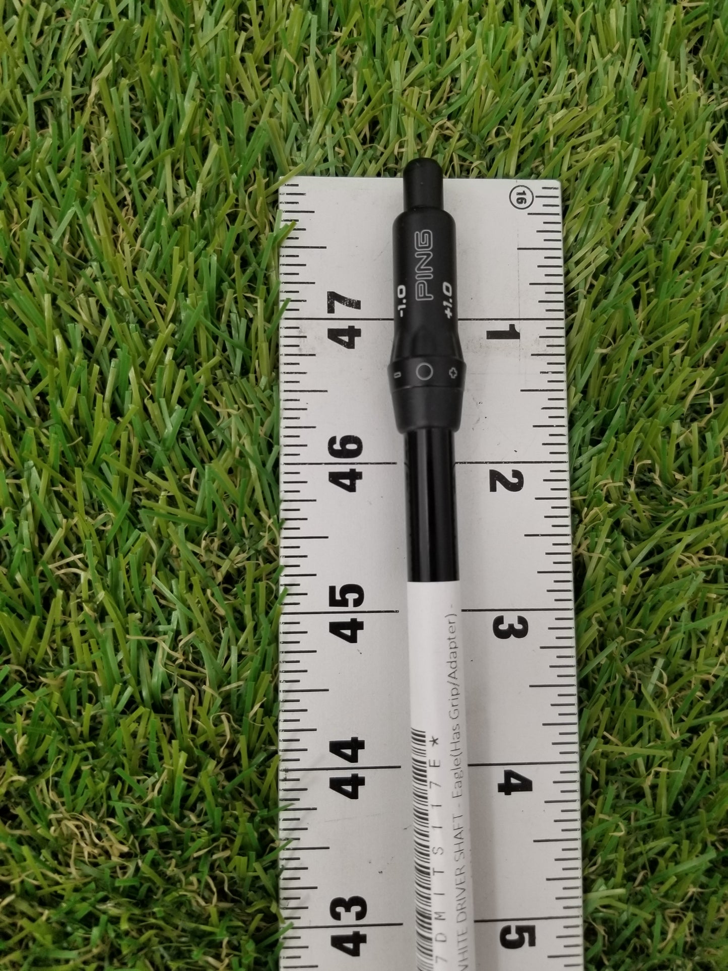 MITSUBISHI KAI'LI WHITE 60 DRIVER SHAFT STIFF 43.75" PING TIP 68G VERYGOOD