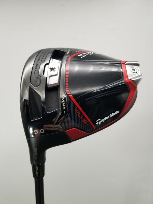 LEFTY 2023 TAYLORMADE STEALTH 2 PLUS DRIVER 9* STIFF HZRDUS YELLOW 63G GOOD