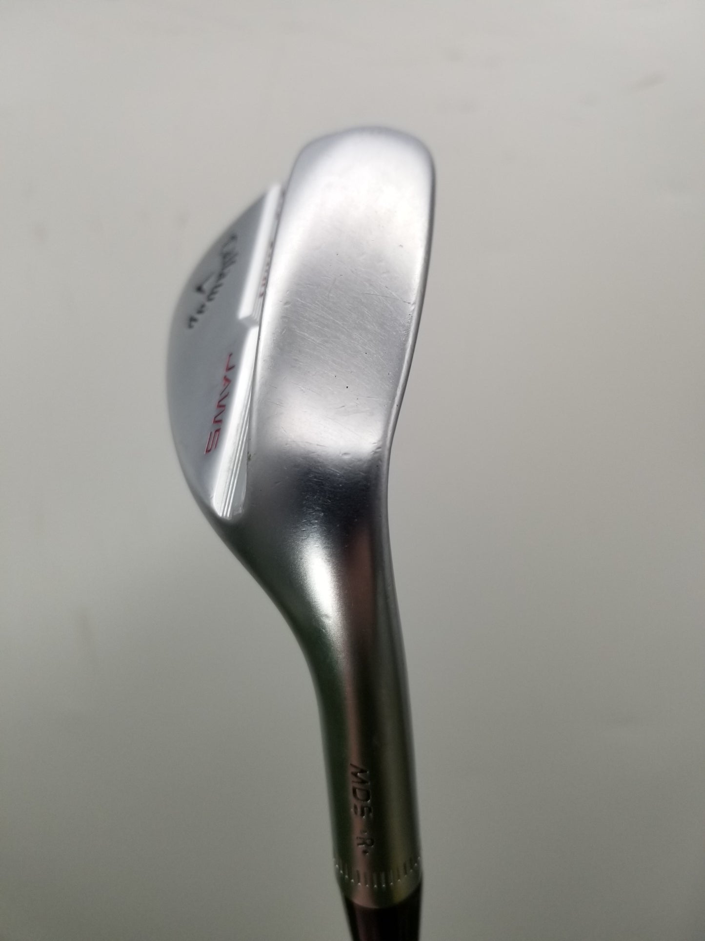 2019 CALLAWAY JAWS MD5 CHROME WEDGE 58/8C REGULAR UST RECOIL VERYGOOD