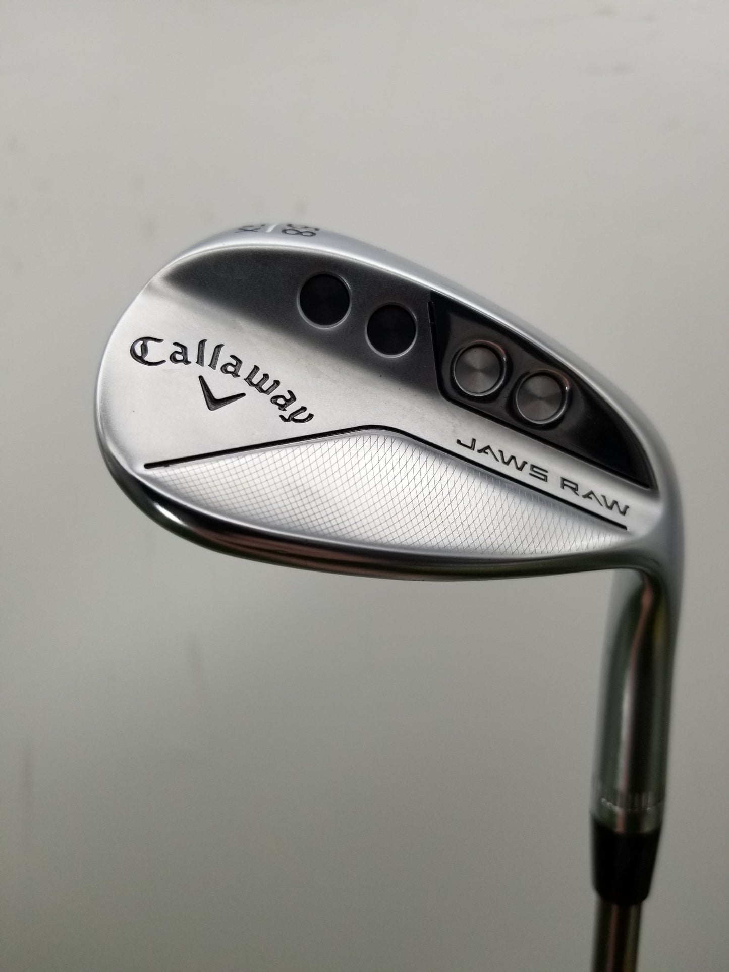 2023 CALLAWAY JAWS RAW WEDGE 58/12X REGULAR UST MAMIYA RECOIL 460 35" VERYGOOD
