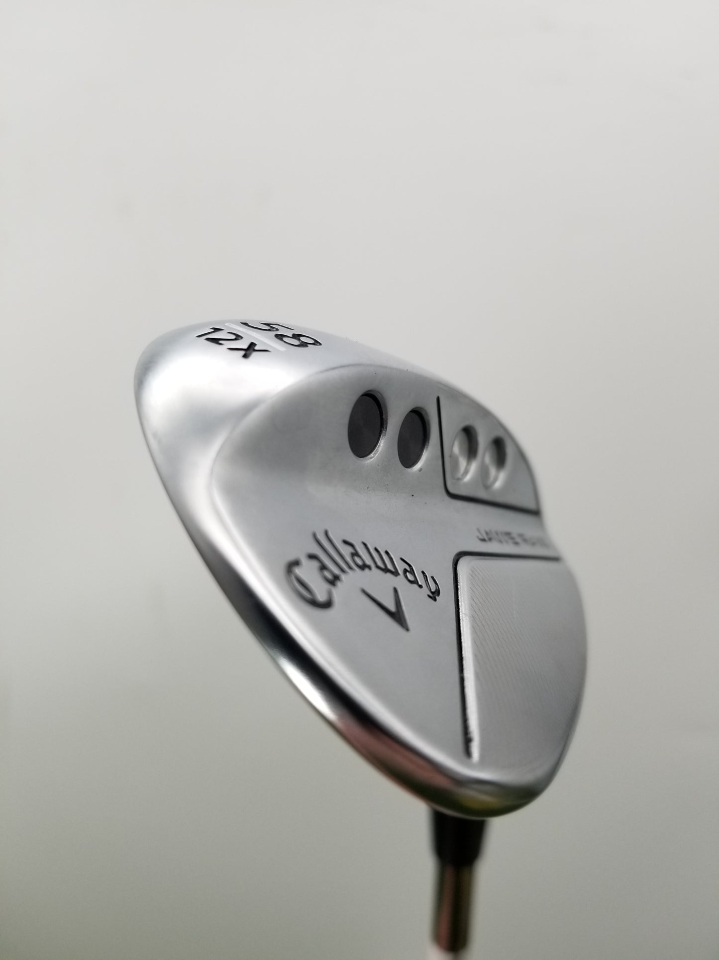 2023 CALLAWAY JAWS RAW WEDGE 58/12X REGULAR UST MAMIYA RECOIL 460 35" VERYGOOD