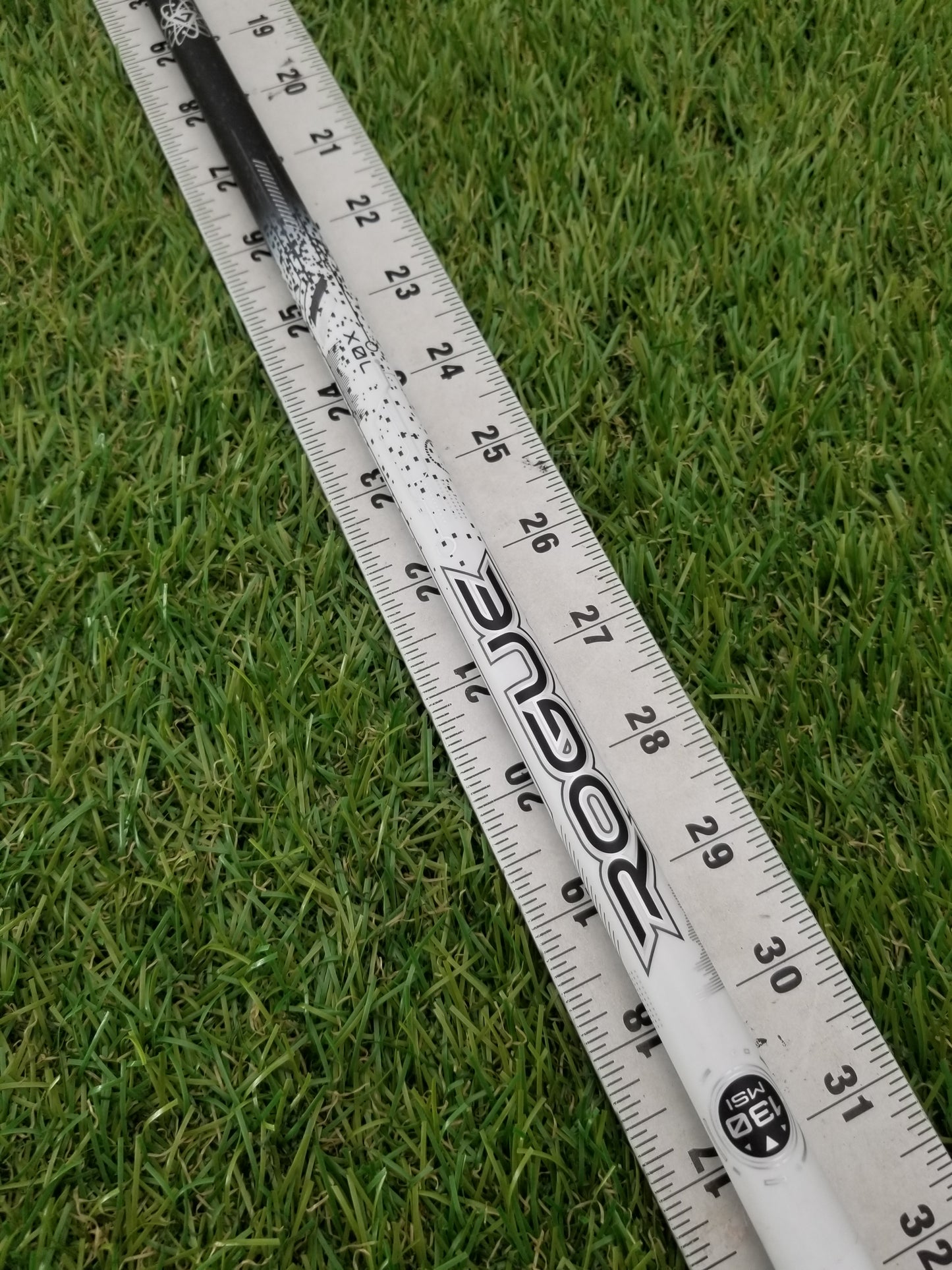 ALDILA ROGUE WHITE 130 MSI 70 DRIVER SHAFT XSTIFF 71G PING G410/25/30 44" GOOD