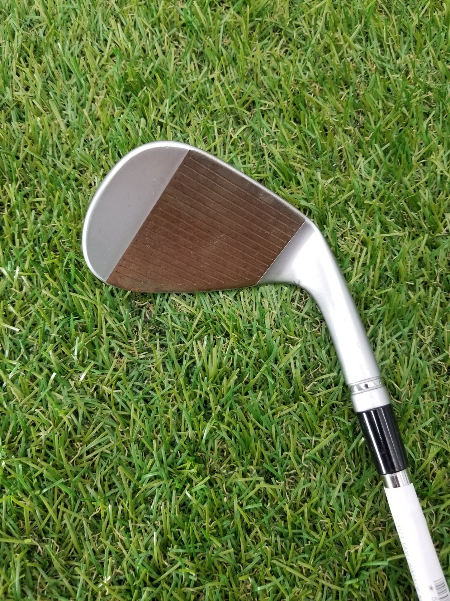 LEFTY 2021 TAYLORMADE MILLED GRIND 3 WEDGE 58*/SB11 STIFF DYNGOLD 34.5" GOOD