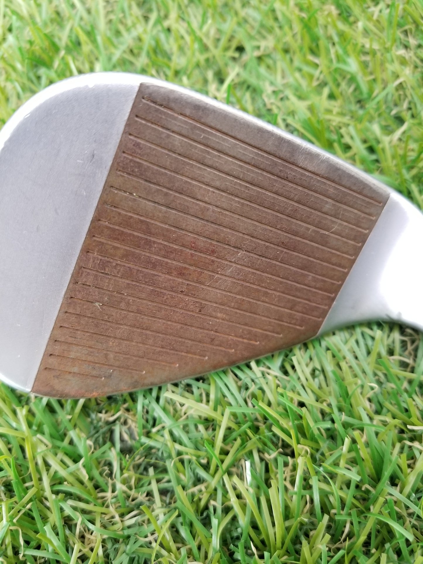 LEFTY 2021 TAYLORMADE MILLED GRIND 3 WEDGE 58*/SB11 STIFF DYNGOLD 34.5" GOOD