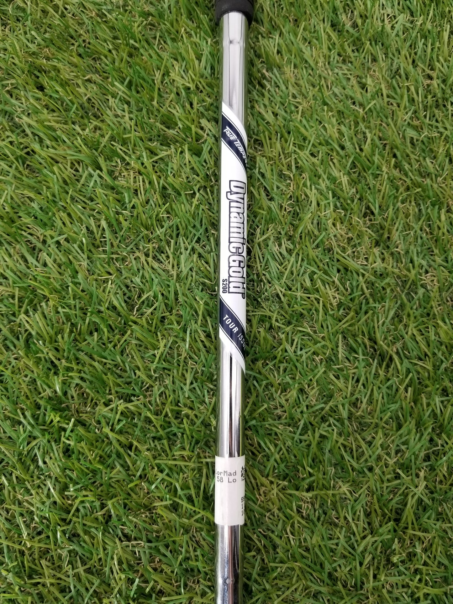 LEFTY 2021 TAYLORMADE MILLED GRIND 3 WEDGE 58*/SB11 STIFF DYNGOLD 34.5" GOOD