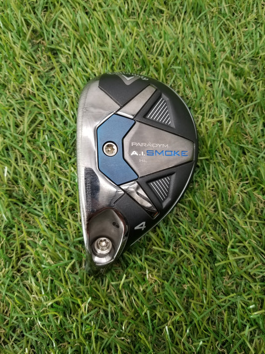 LEFTY 2024 CALLAWAY PARADYM AI SMOKE 4 HYBRID 21* CLUBHEAD ONLY GOOD