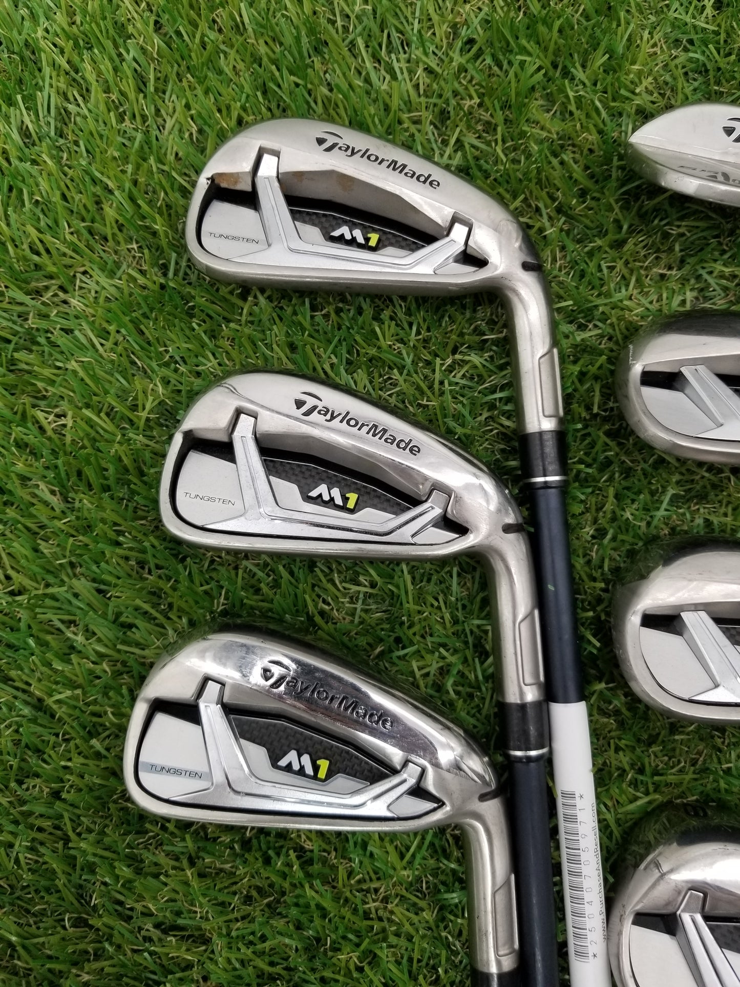 2017 TAYLORMADE M1 IRON SET 5I-PW,SW SENIOR FUJIKURA PRO 57 GREEN GOOD