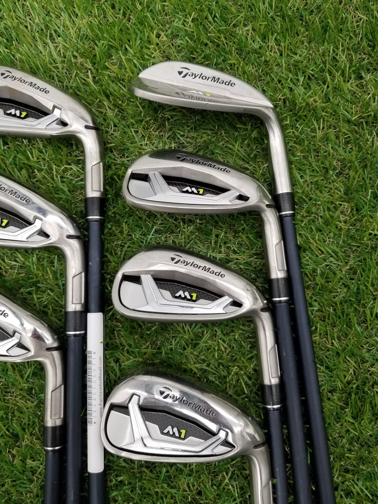 2017 TAYLORMADE M1 IRON SET 5I-PW,SW SENIOR FUJIKURA PRO 57 GREEN GOOD