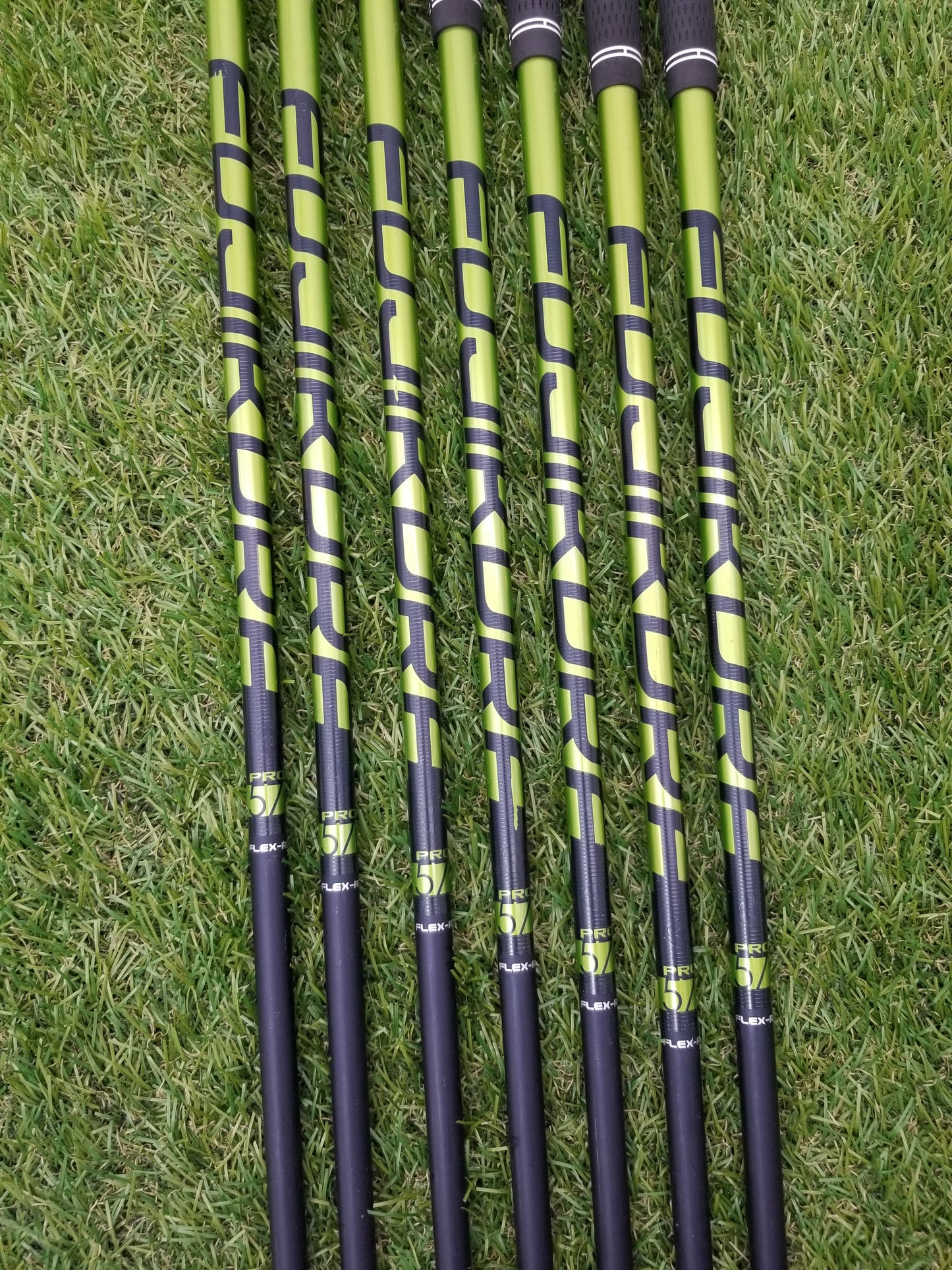 2017 TAYLORMADE M1 IRON SET 5I-PW,SW SENIOR FUJIKURA PRO 57 GREEN GOOD