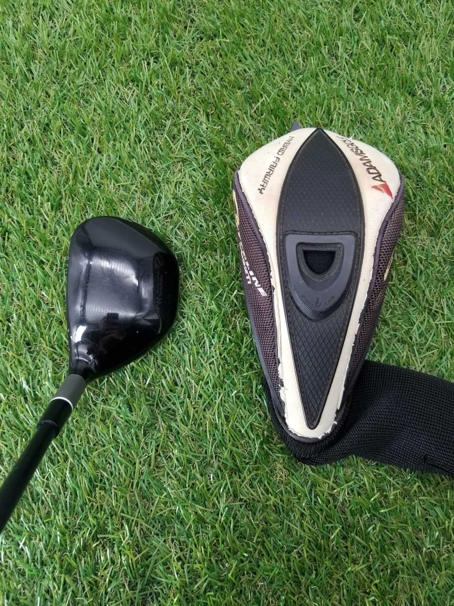 2009 ADAMS SPEEDLINE 9032TI HYBRID FW 14.5* STIFF ALDILA VOODOO GREEN 7 +HC FAIR