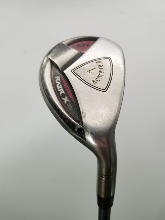 2011 CALLAWAY RAZR X 5 HYBRID 27* LADIES CALLAWAY 50G FAIR