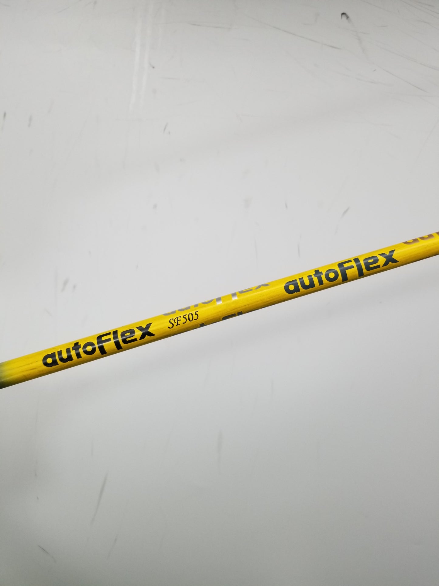 AUTOFLEX SF505 YELLOW FWY SHAFT 48G 42.5" PXG TIP VERYGOOD