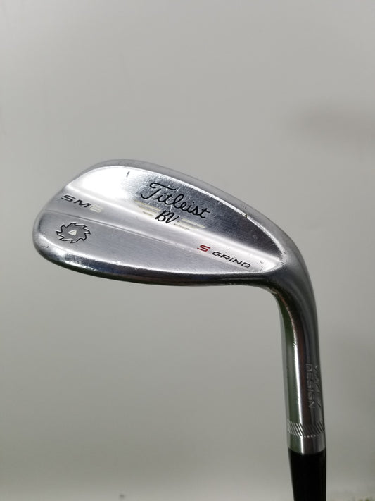 2016 TITLEIST VOKEY SM6 CHROME WEDGE 58*/10 EXTRA STIFF DYNAMIC GOLD 34.5" GOOD