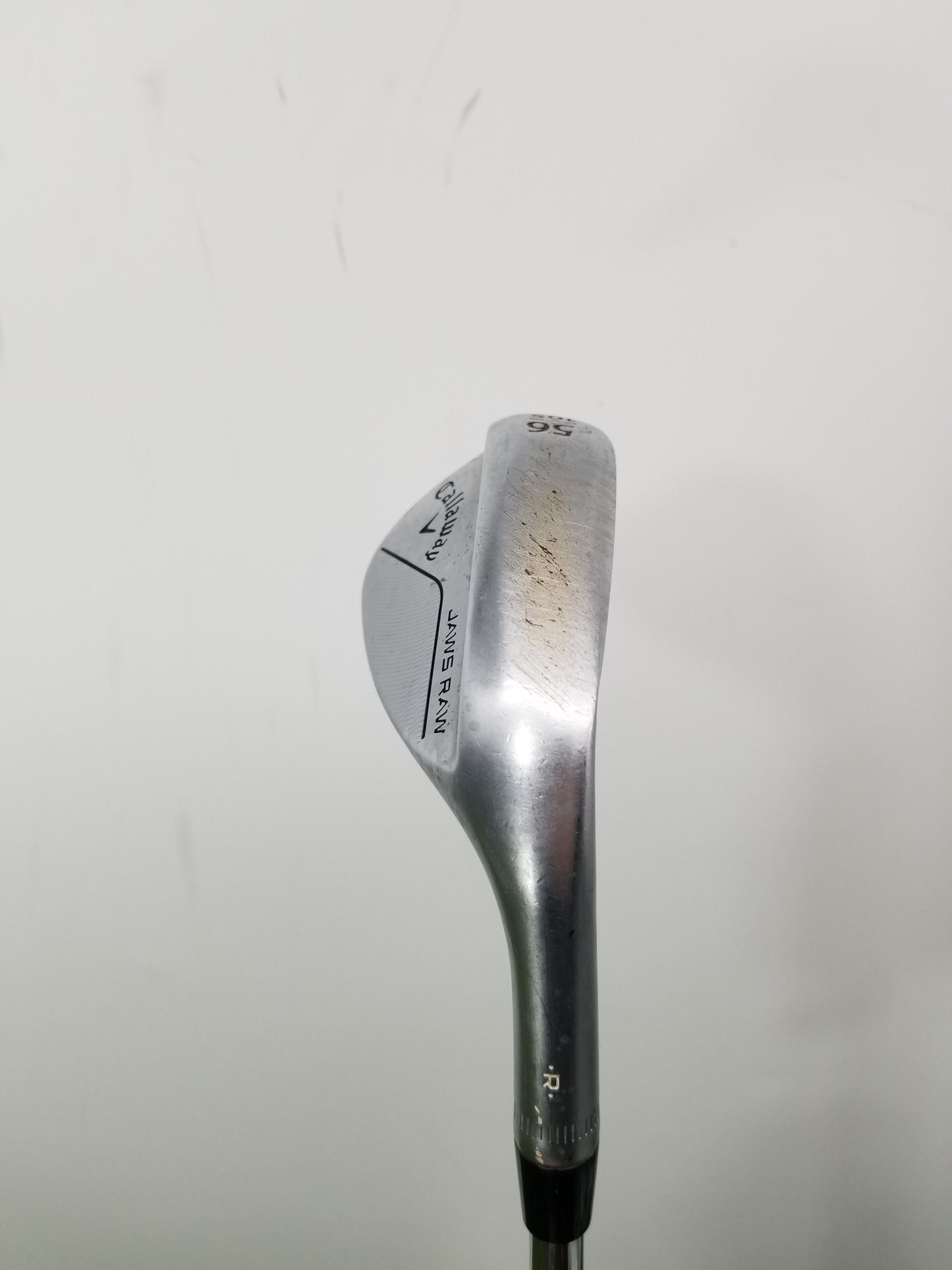 2023 CALLAWAY JAWS RAW WEDGE 56*/10S STIFF TRUE TEMPER DYNAMIC GOLD 35" FAIR