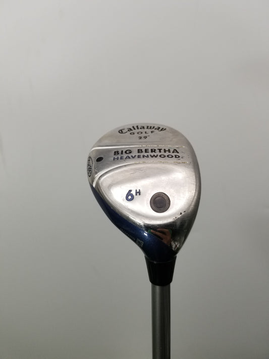 2007 CALLAWAY BIG BERTHA HEAVENWOOD 6 HYBRID 29* WOMENS ALDILA 50G GOOD