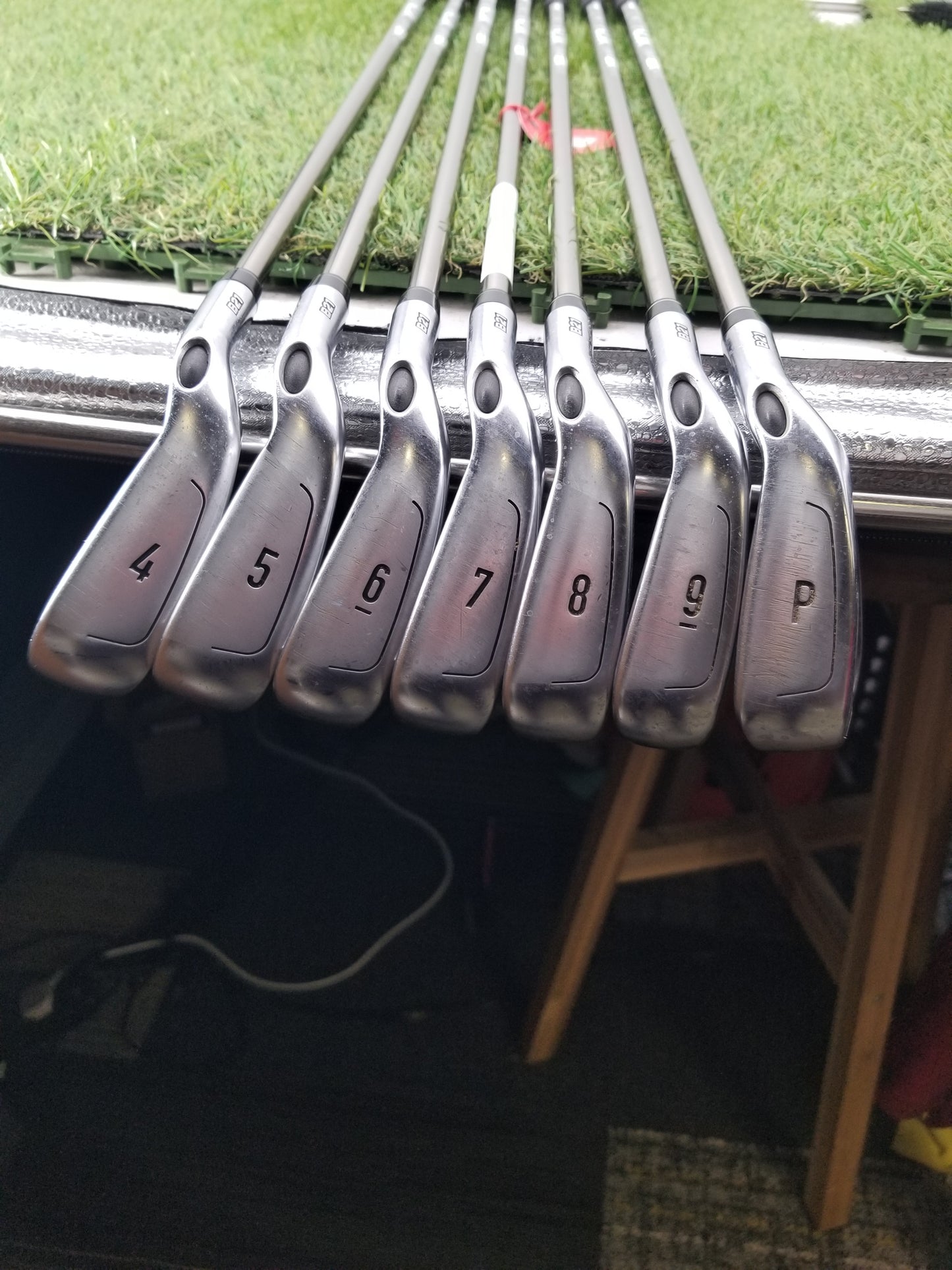 2021 CALLAWAY BIG BERTHA B21 IRON SET 4-PW SENIOR UST RECOIL ESX 460 GOOD