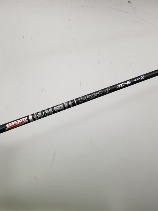 GRAPHITE DESIGN TOUR AD XC DRIVER SHAFT XSTIFF 44.5" 65G TAYLORMADE TIP VERYGOOD