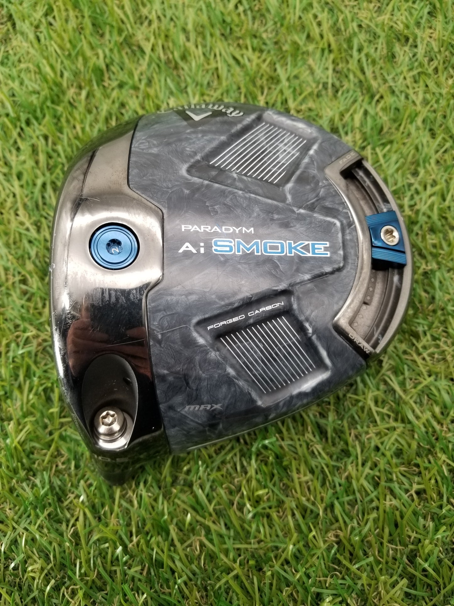 LEFTY 2024 CALLAWAY PARADYM AI SMOKE MAX DRIVER 10.5* CLUBHEAD ONLY VERYGOOD