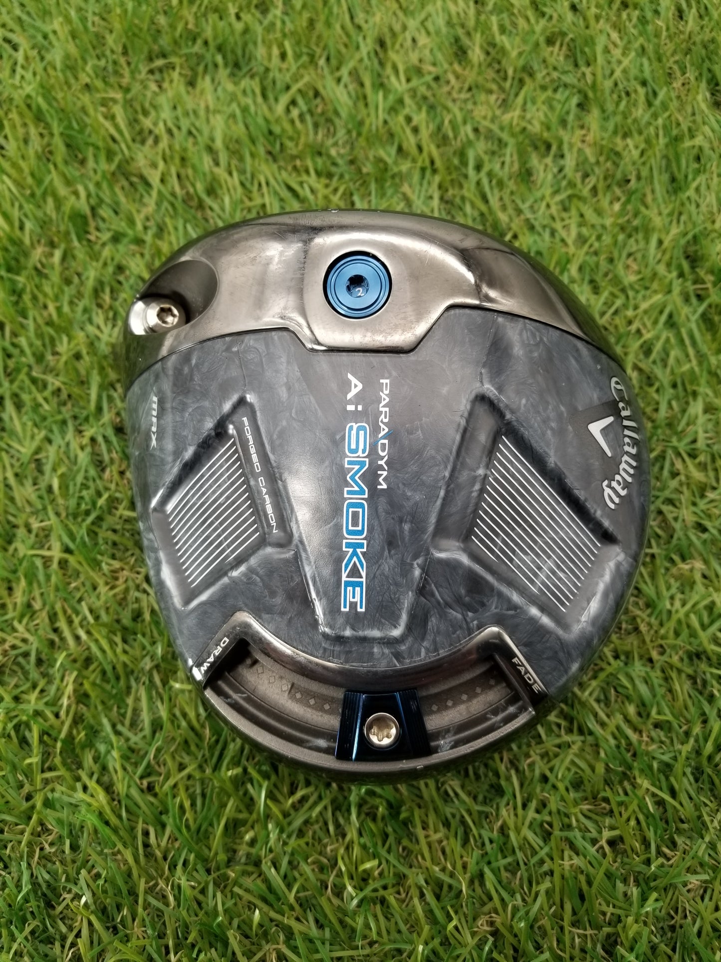 LEFTY 2024 CALLAWAY PARADYM AI SMOKE MAX DRIVER 10.5* CLUBHEAD ONLY VERYGOOD