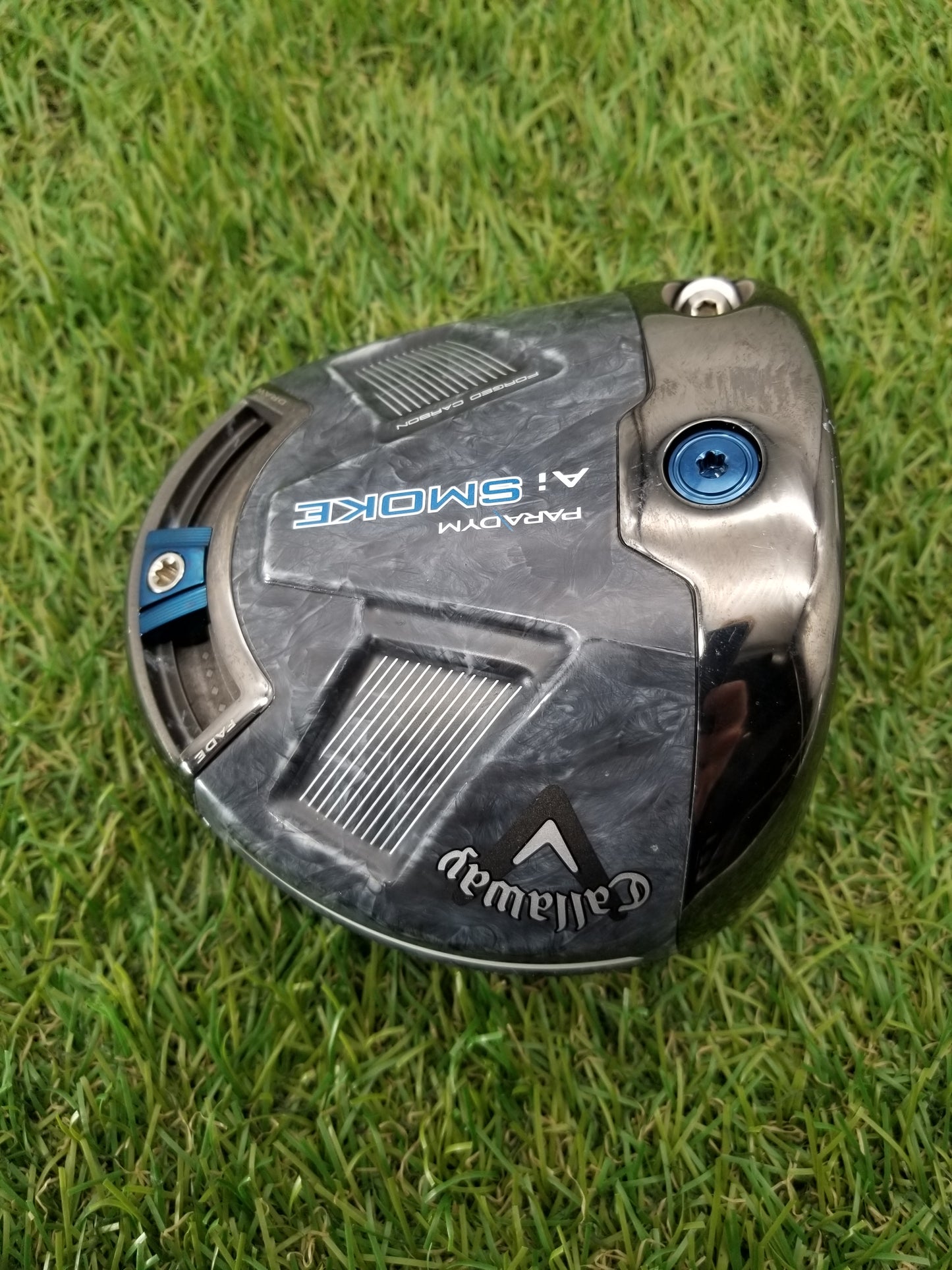 LEFTY 2024 CALLAWAY PARADYM AI SMOKE MAX DRIVER 10.5* CLUBHEAD ONLY VERYGOOD