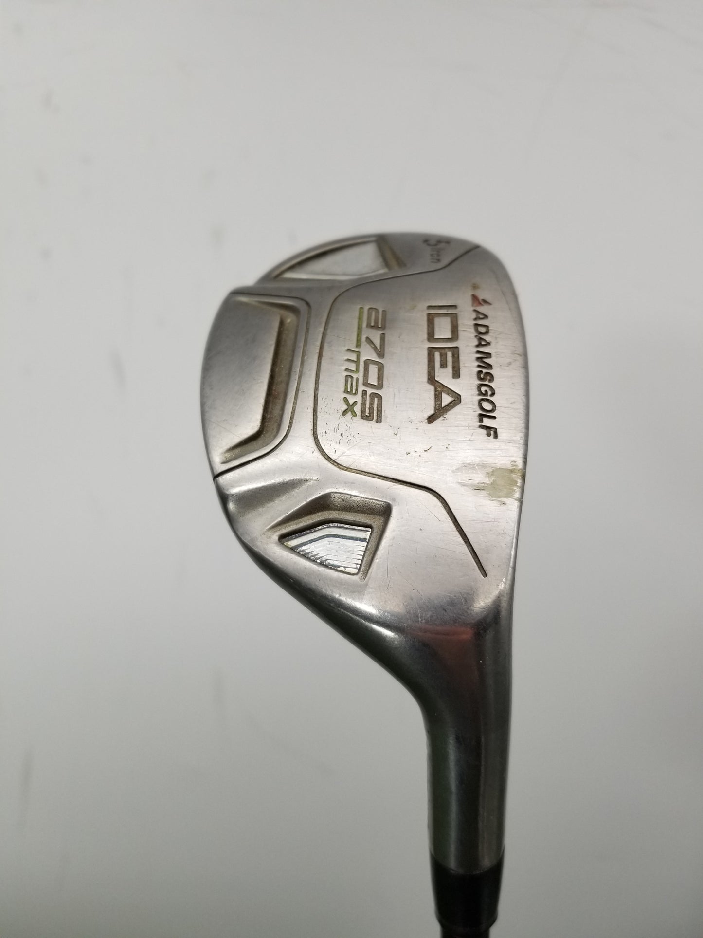 2010 ADAMS IDEA A7 OS MAX 5 IRON REGULAR GRAFALLOY PROLAUNCH BLUE 39.25" GOOD