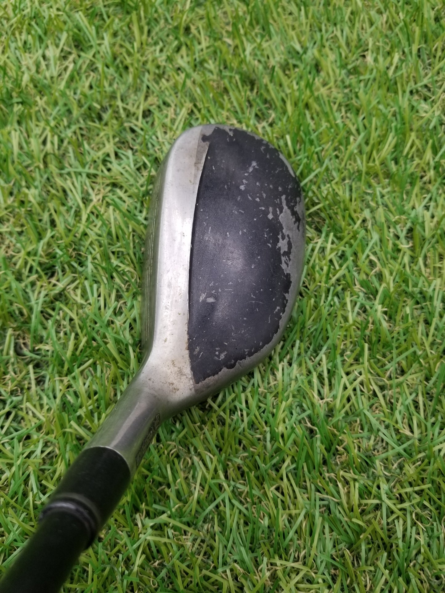 2010 ADAMS IDEA A7 OS MAX 5 IRON REGULAR GRAFALLOY PROLAUNCH BLUE 39.25" GOOD