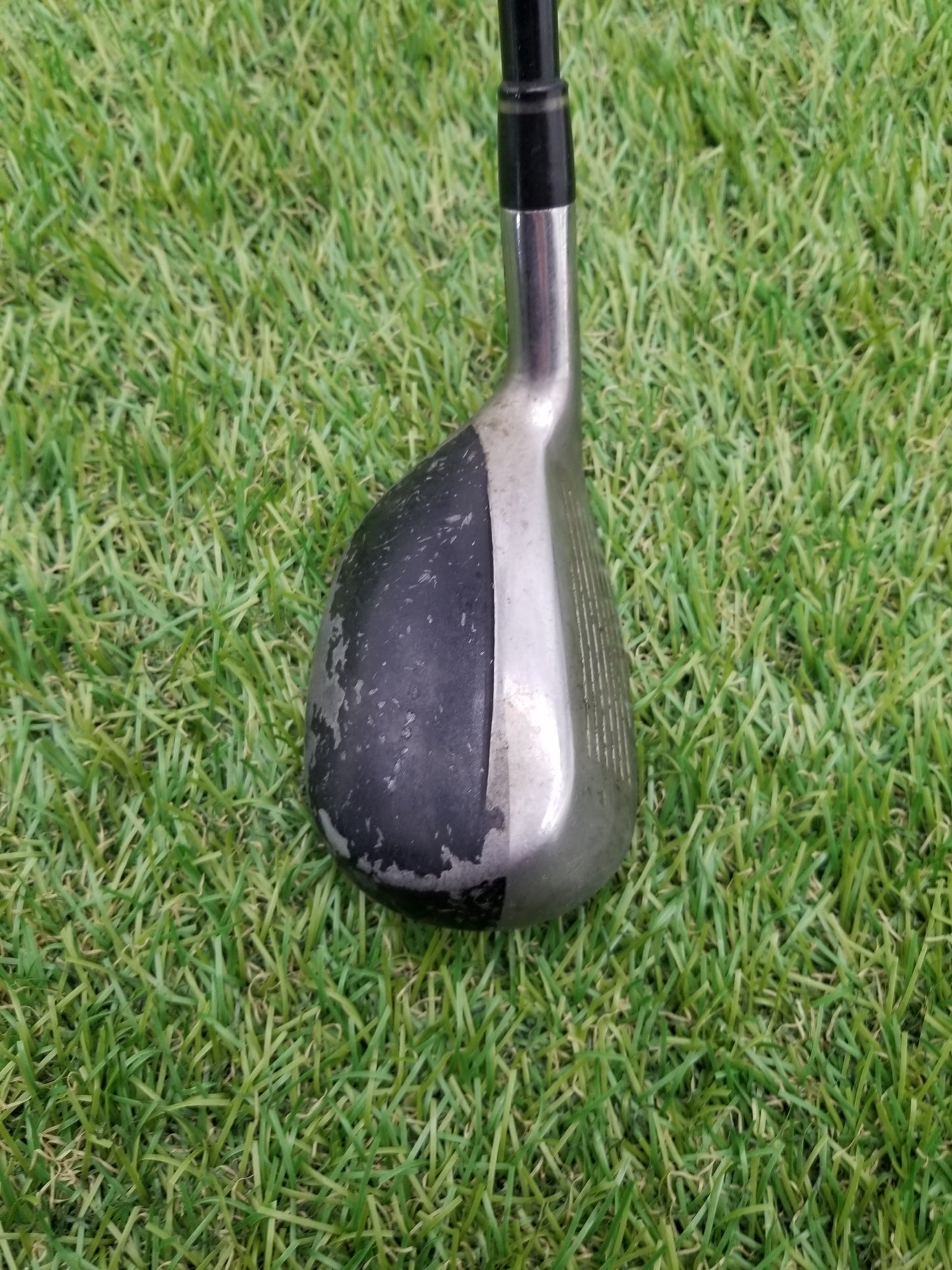 2010 ADAMS IDEA A7 OS MAX 5 IRON REGULAR GRAFALLOY PROLAUNCH BLUE 39.25" GOOD